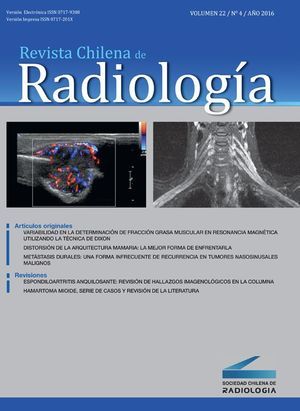 Revista Chilena de Radiología