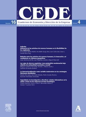 Cuadernos de Economía y Dirección de la Empresa CEDE