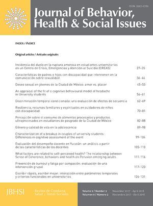 Journal of Behavior, Health & Social Issues